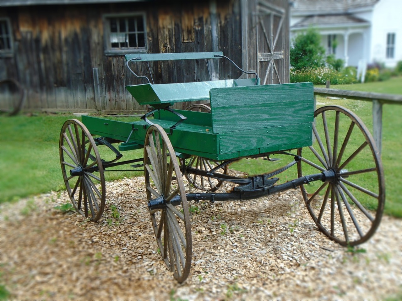 wagon carriage buckboard free photo