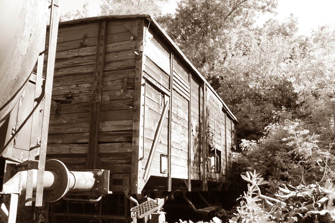wagon railway goods wagons free photo