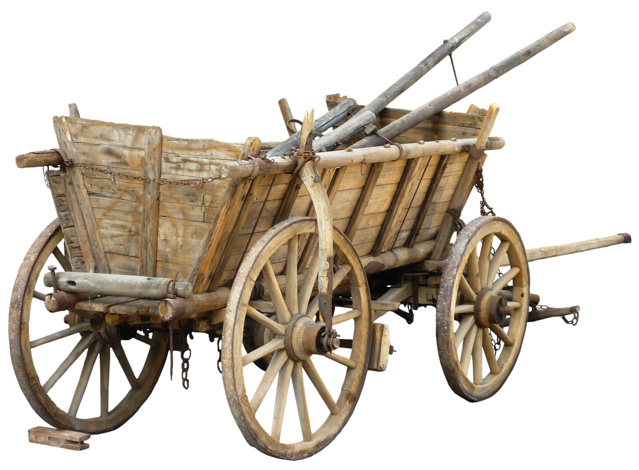 wagon cart rural free photo