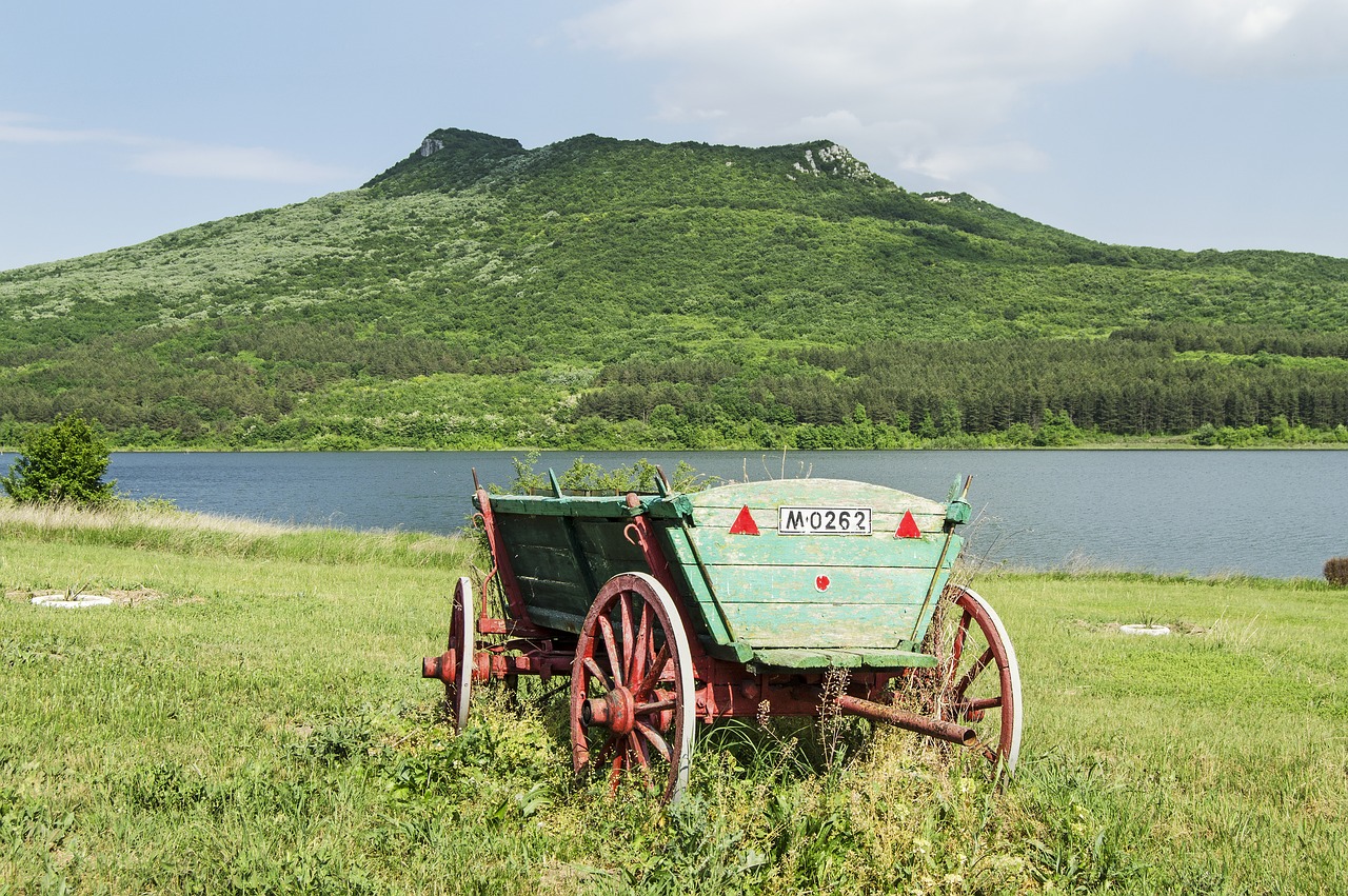 wagon  wooden  wheels free photo