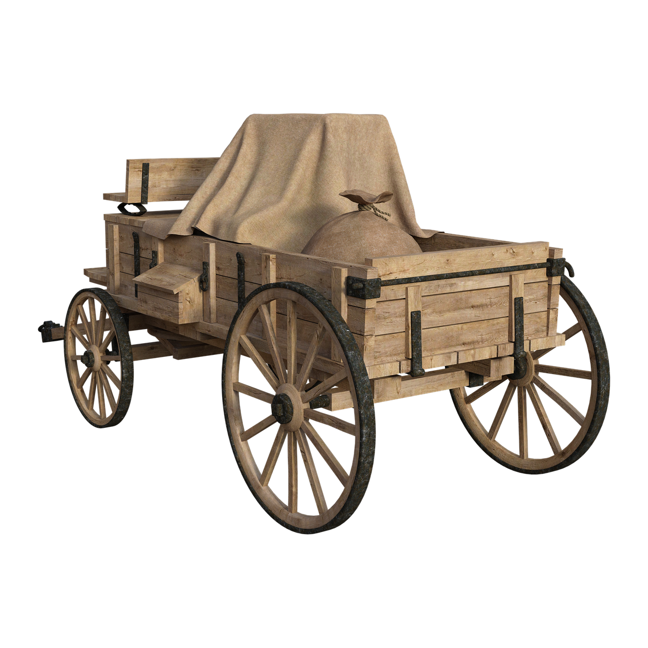 wagon  items  covered free photo