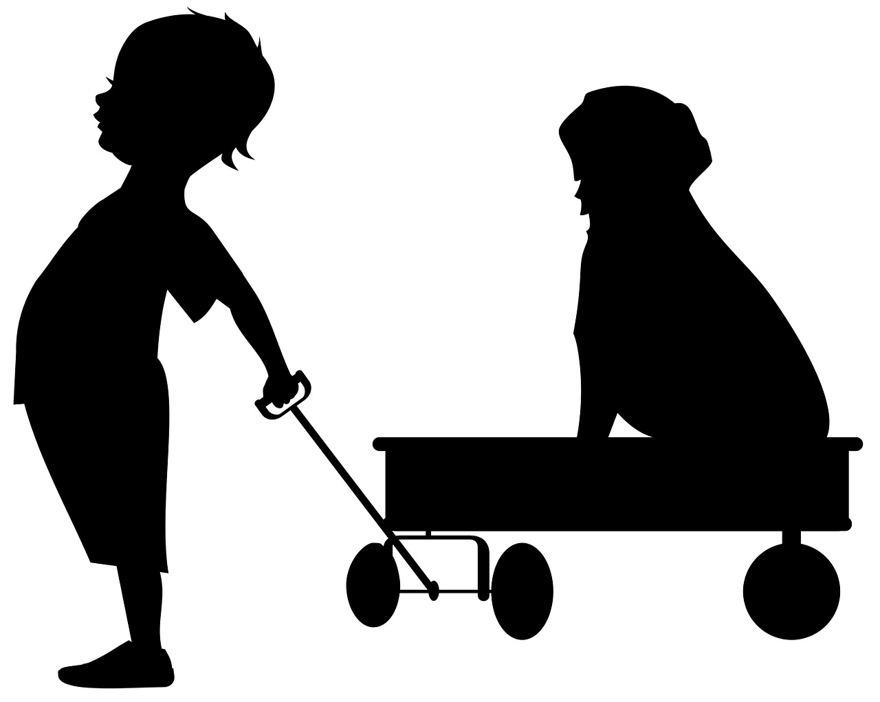 wagon pet logos free photo