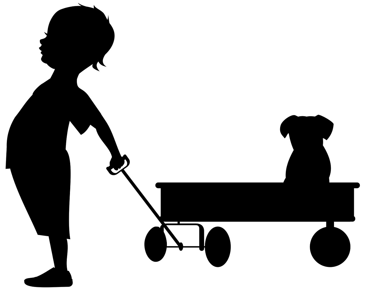 wagon pet logos free photo