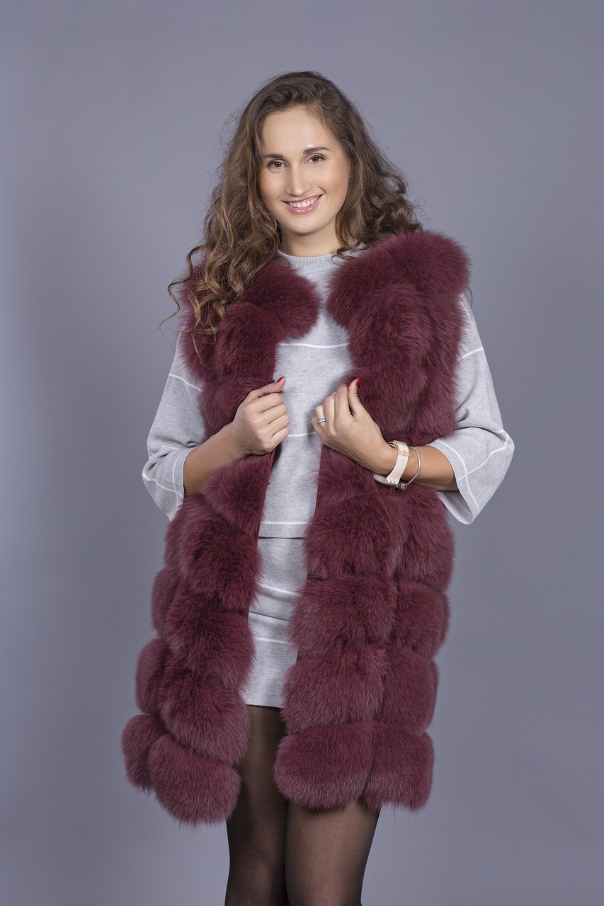 waistcoat made of fur  fur  luxury free photo