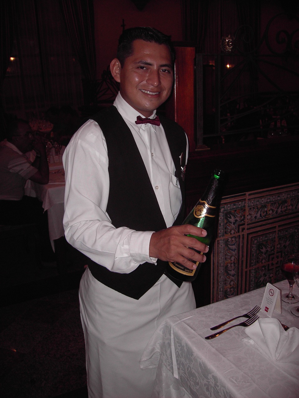 waiter restaurant drink free photo