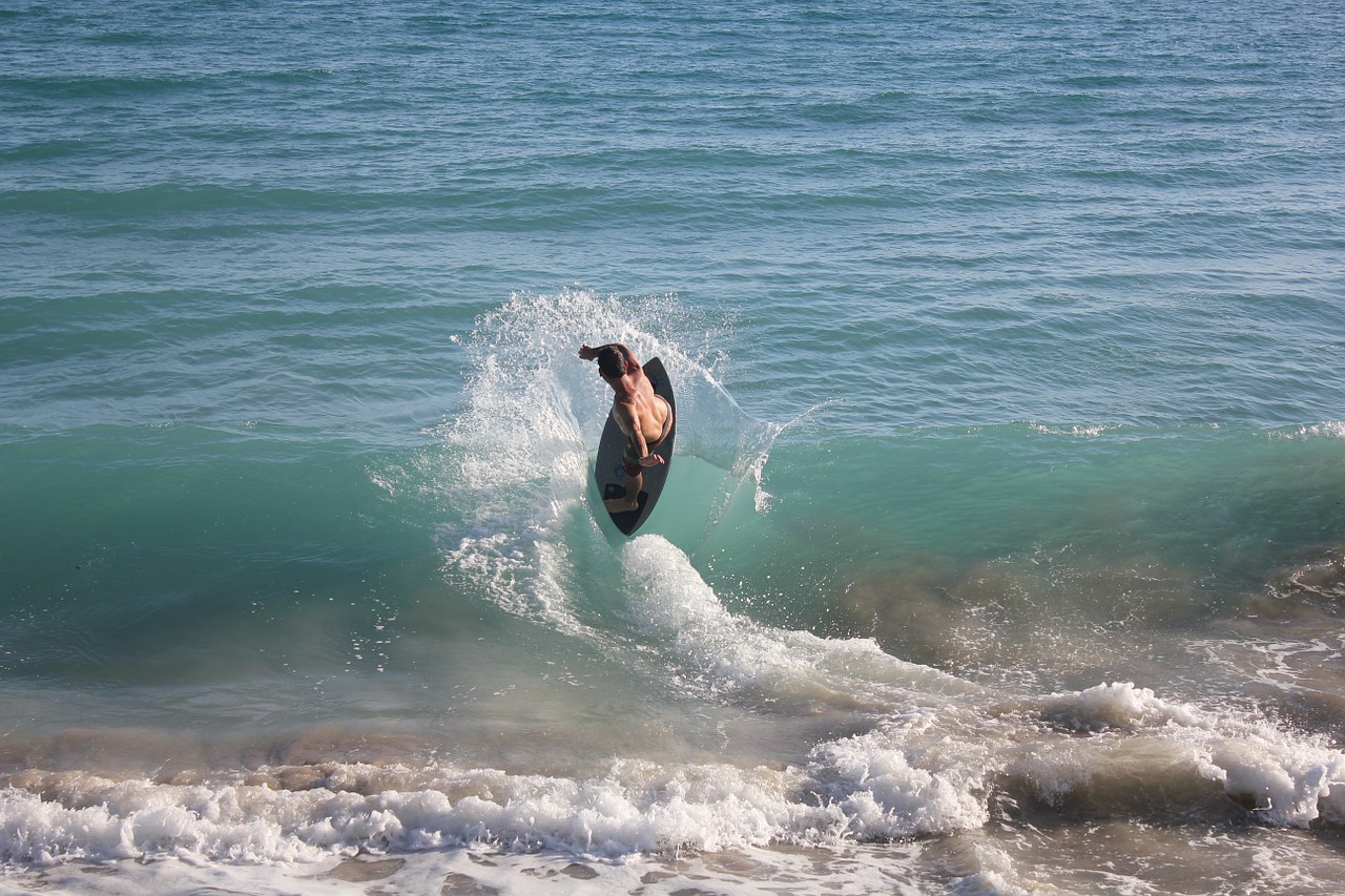 surf surfer wave free photo