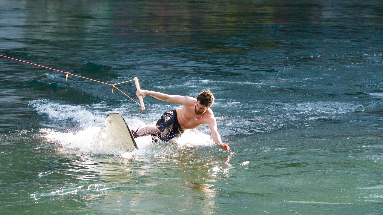 wakeboard water water sports free photo