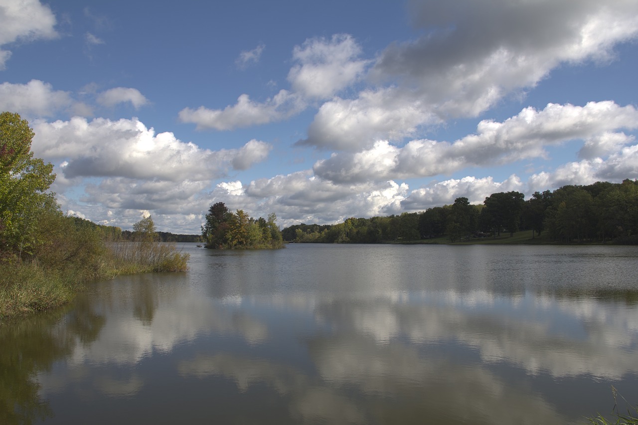 walborn reservoir ohio landscape free photo