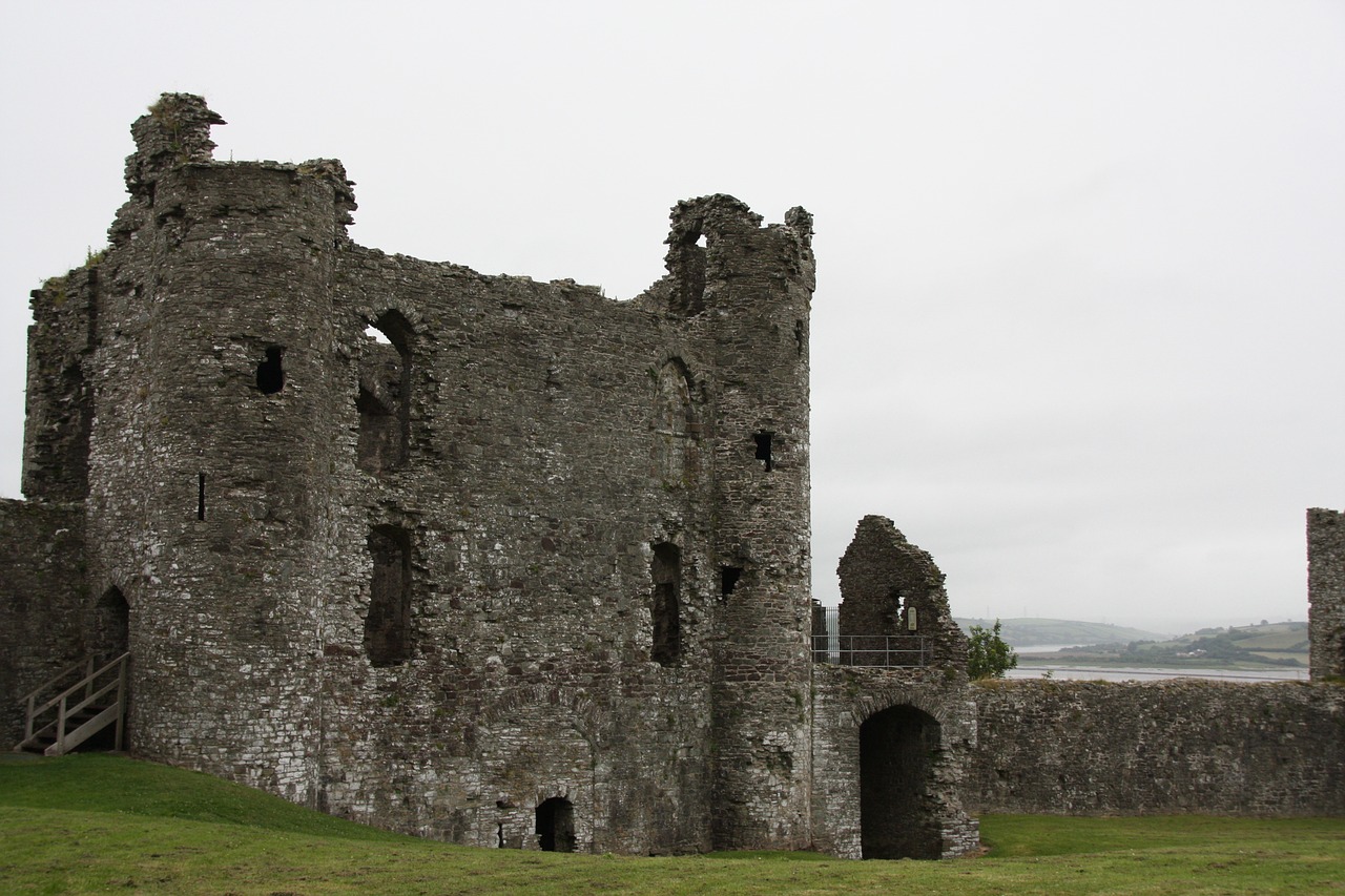 wales castle runine free photo