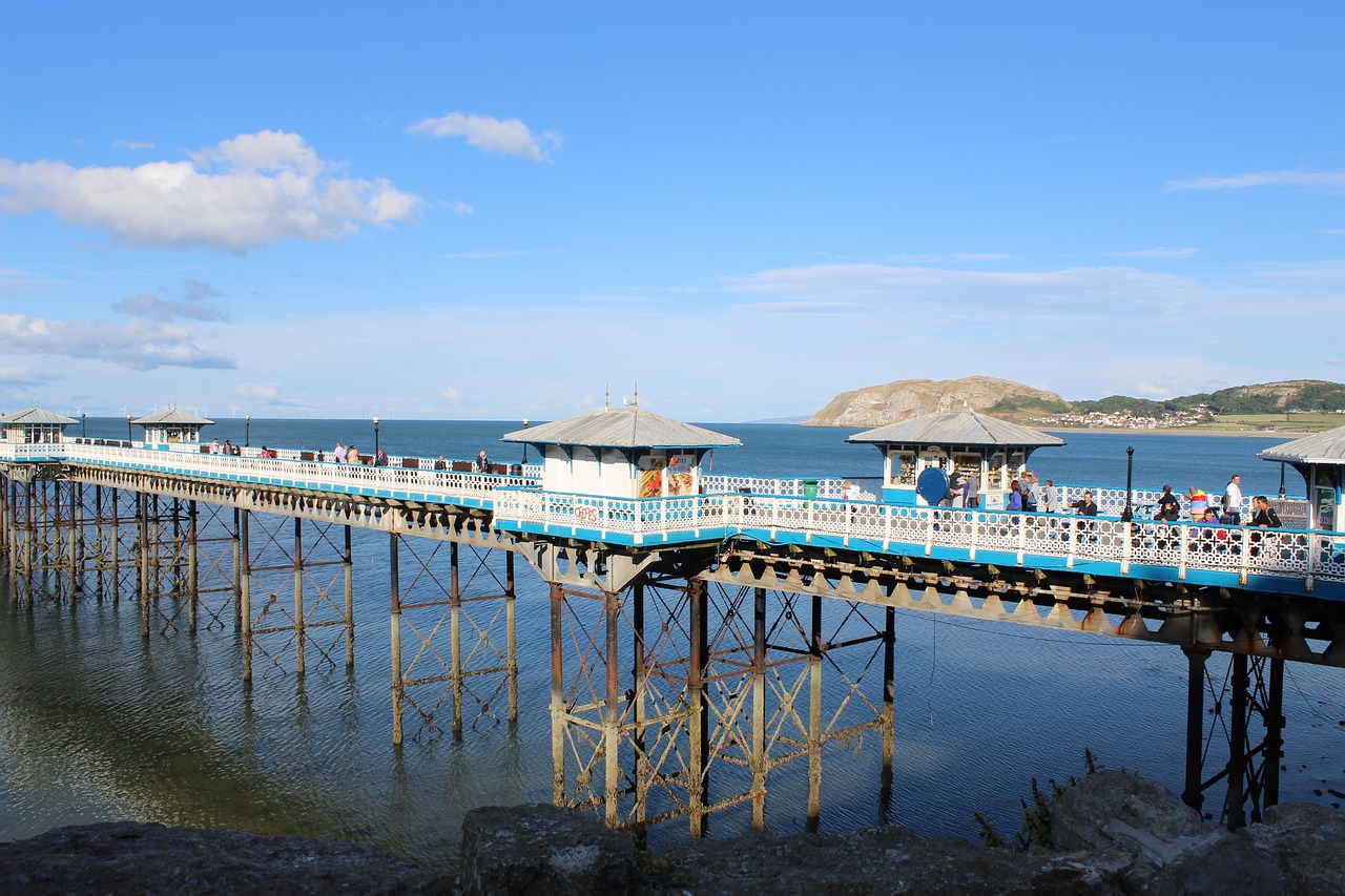 wales  llandudno  pier free photo