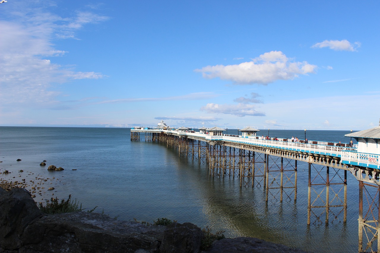 wales  llandudno  pier free photo