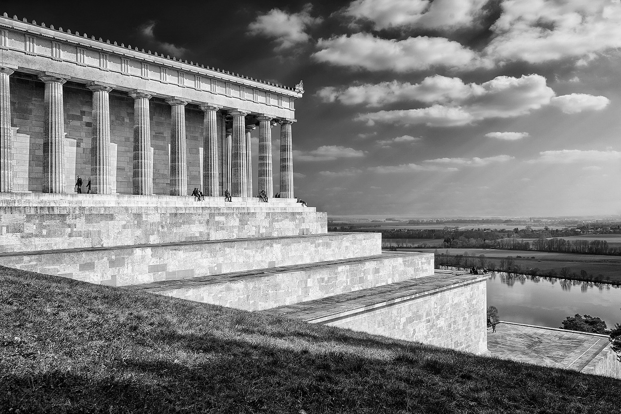 walhalla regensburg building free photo