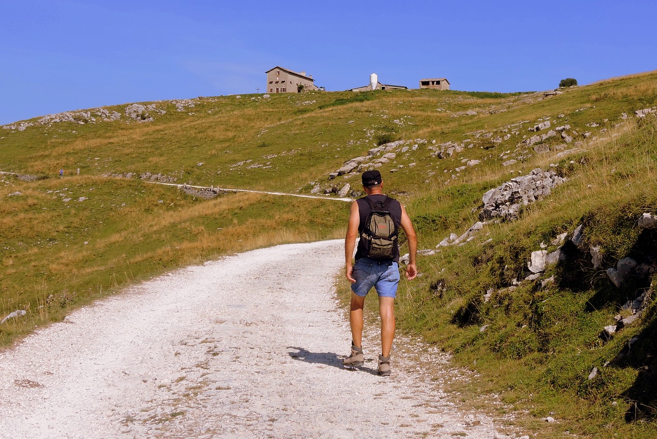 walk hiking mountain free photo