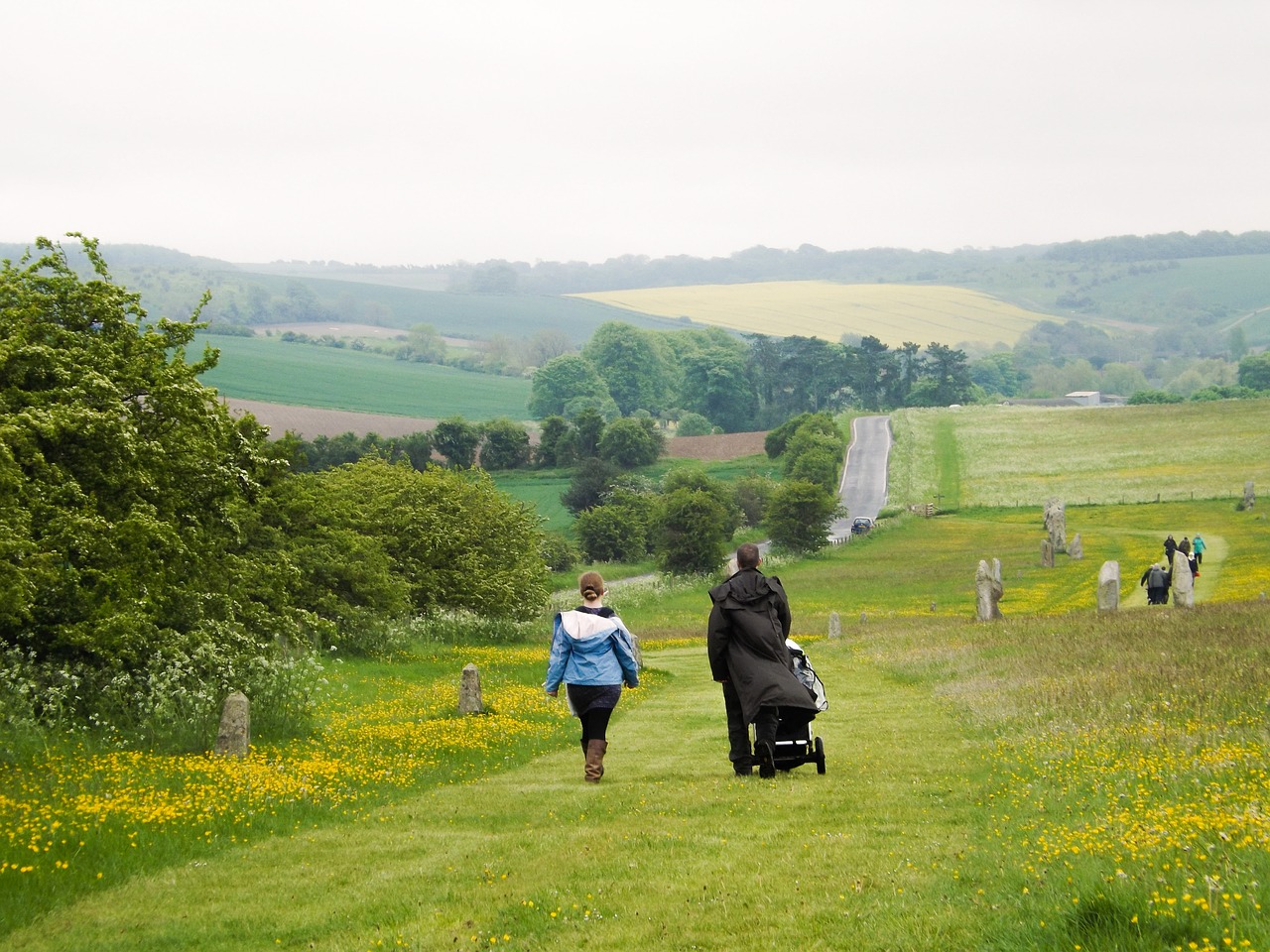 walk countryside summer free photo