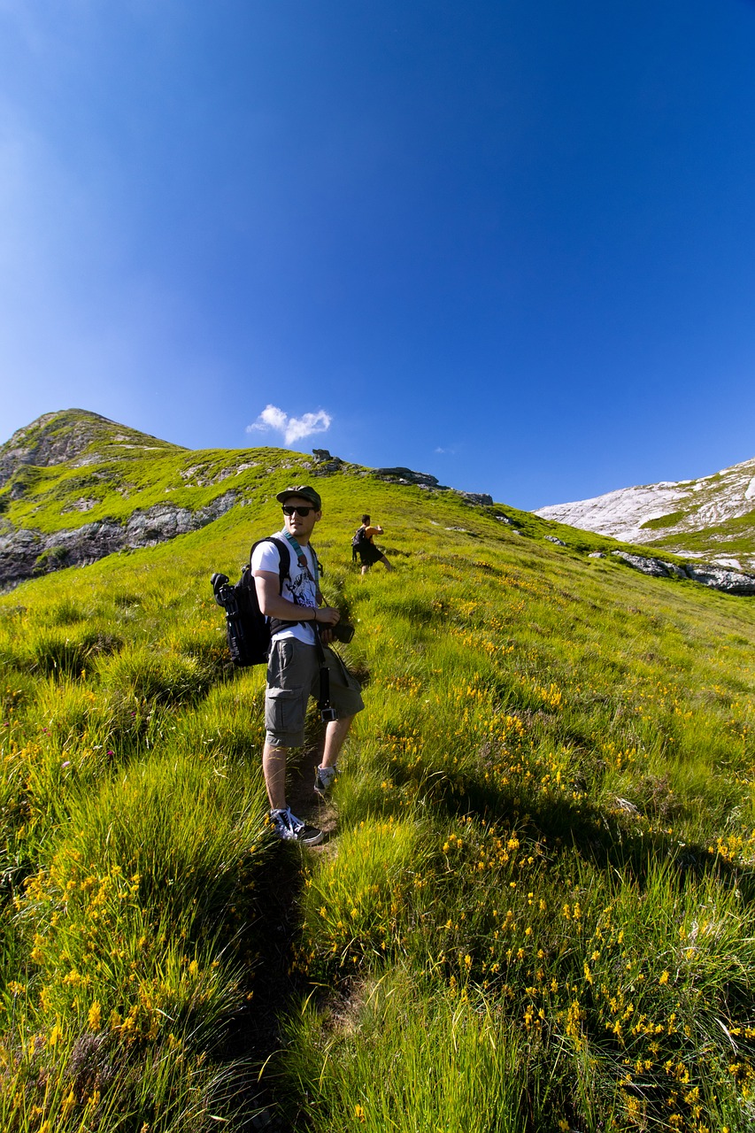 walk  mountain  path free photo