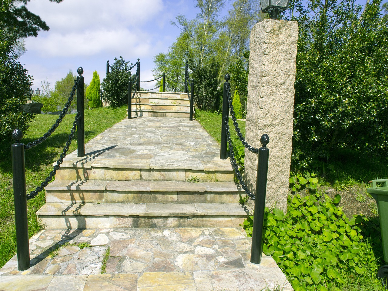 walk garden path free photo