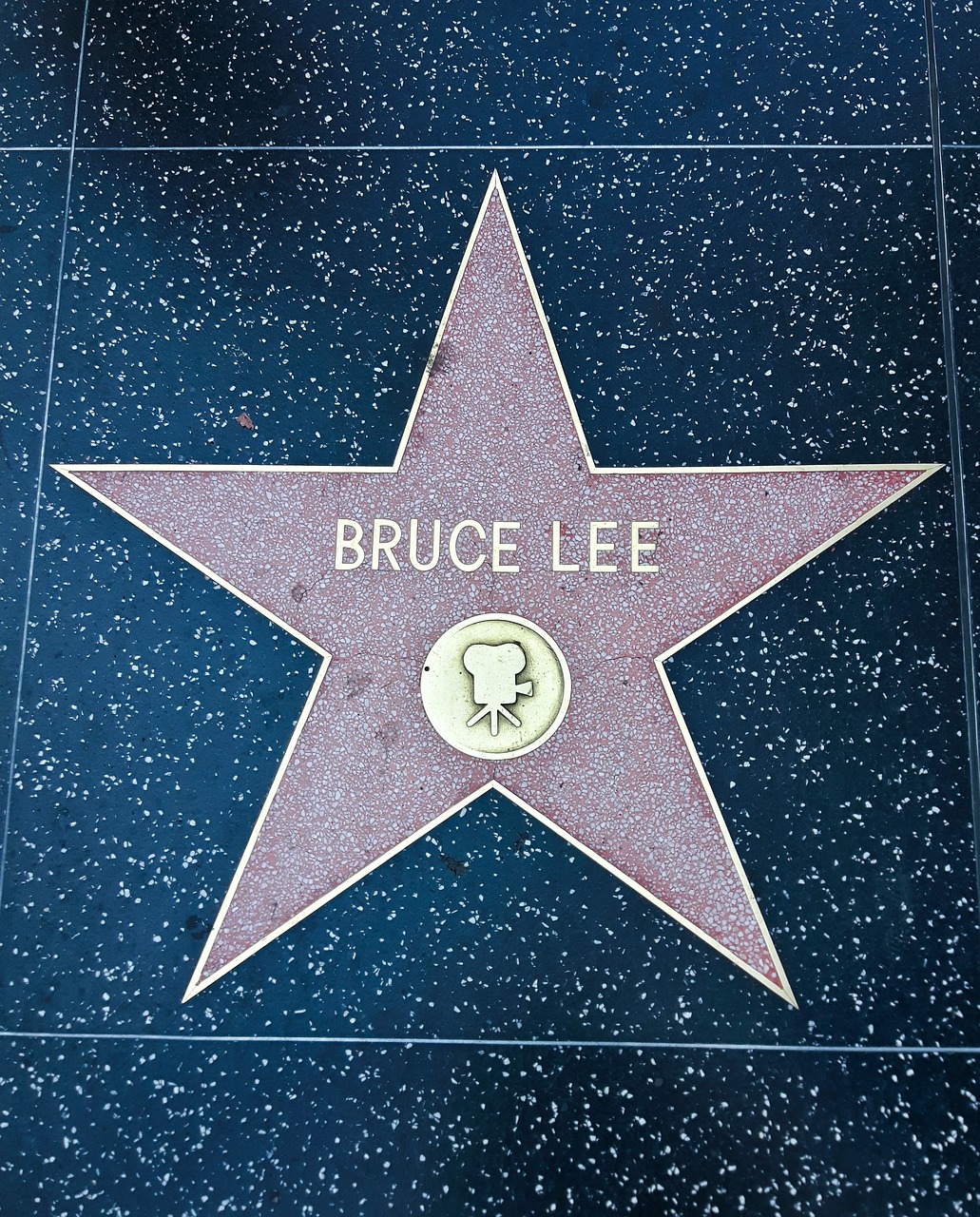 walk of fame bruce lee los angeles free photo