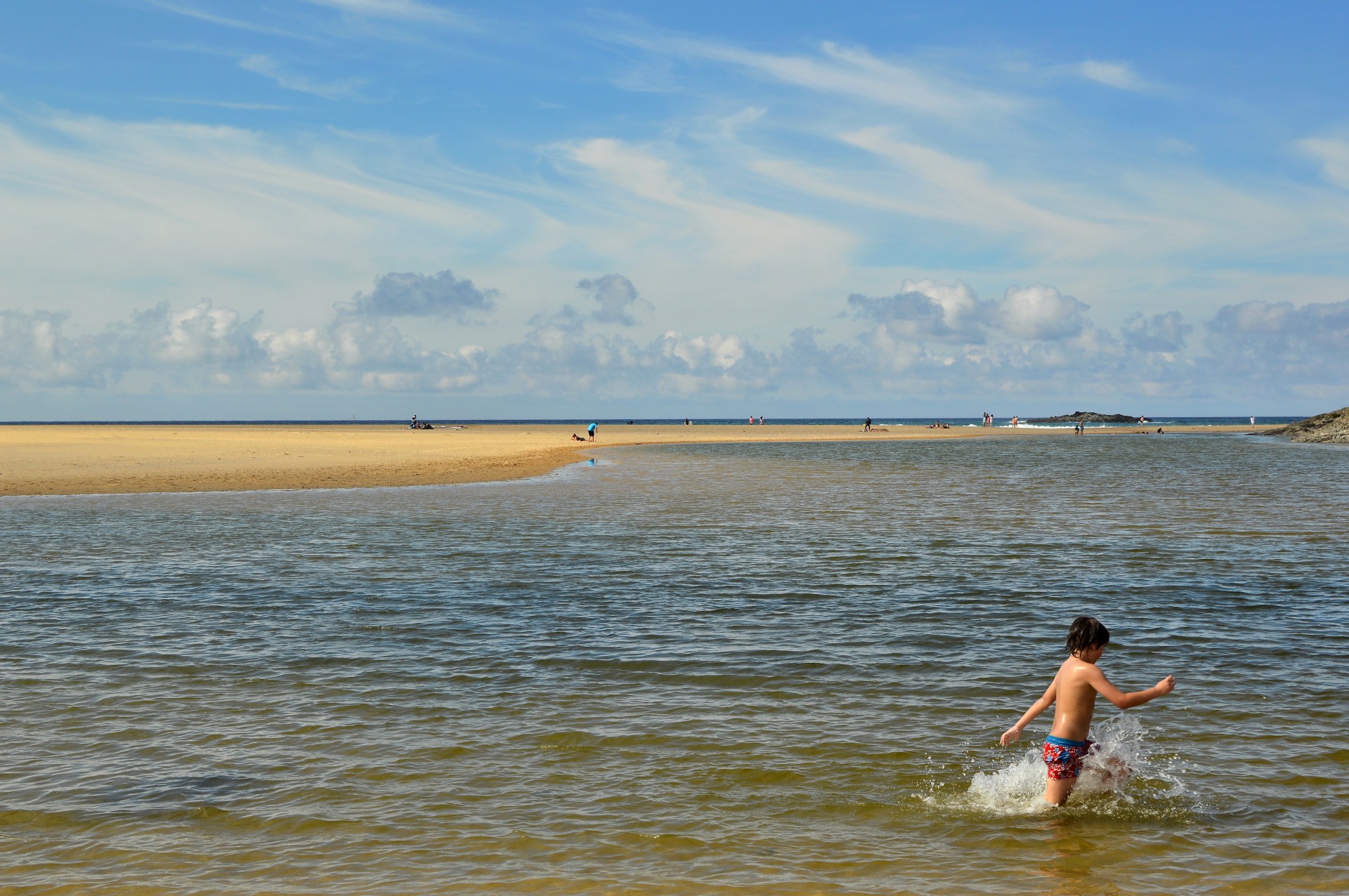 lake lagoon beach free photo