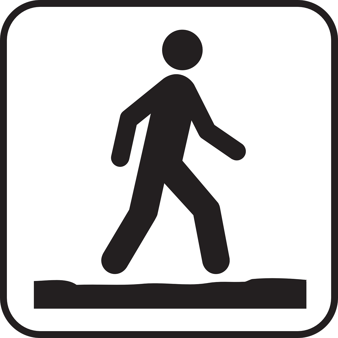walking striding man free photo
