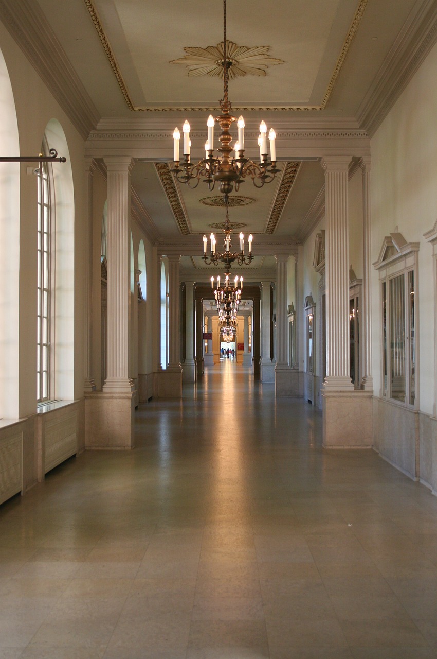 walkway interior indoor free photo