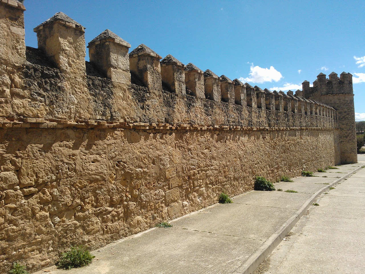 wall castle peñaranda de duero free photo