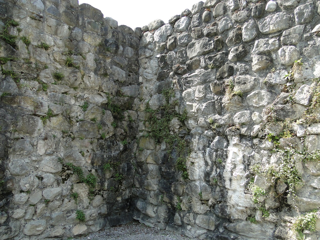 wall old stone wall free photo