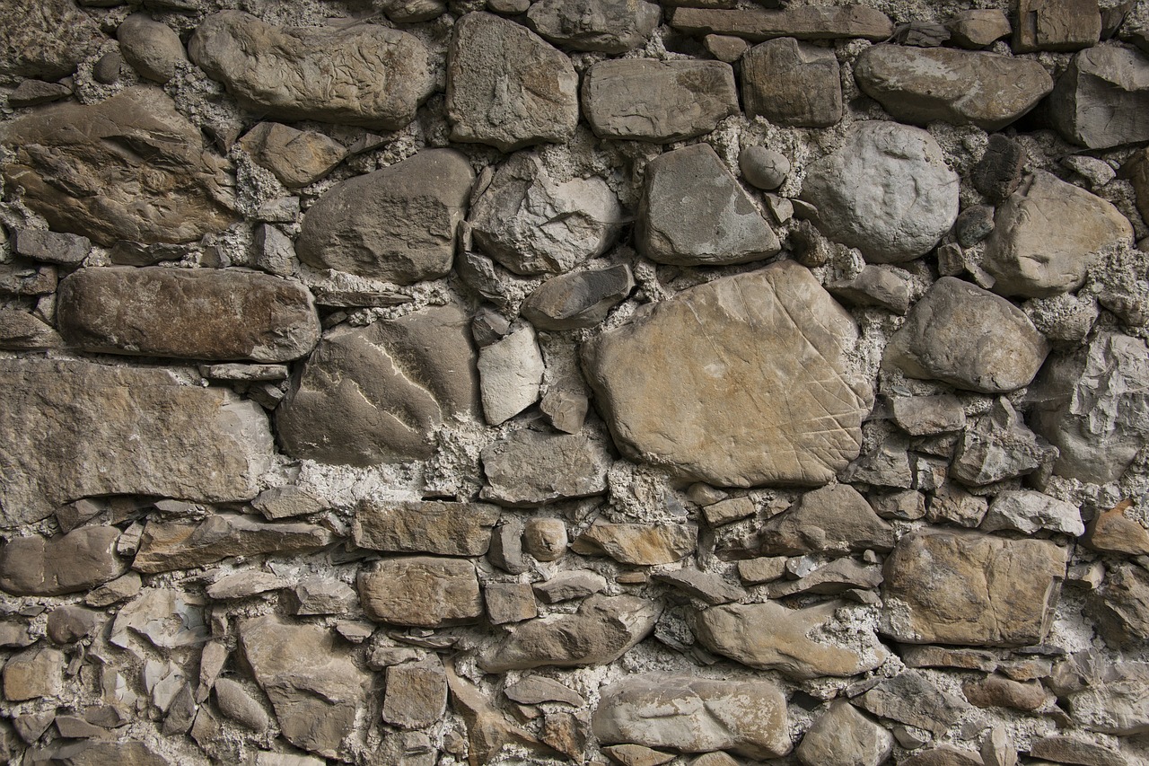 wall natural stone layered free photo
