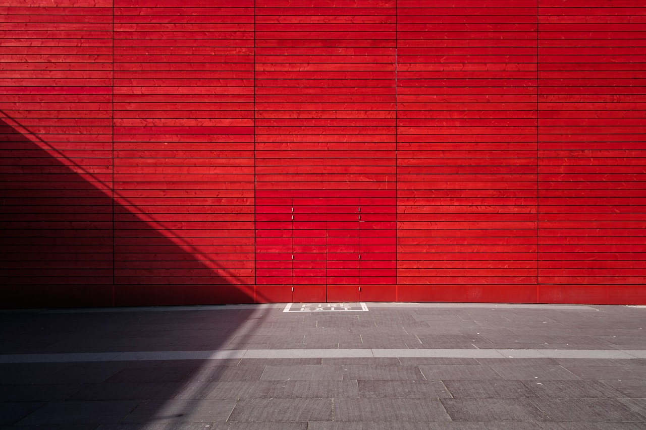 wall red texture free photo