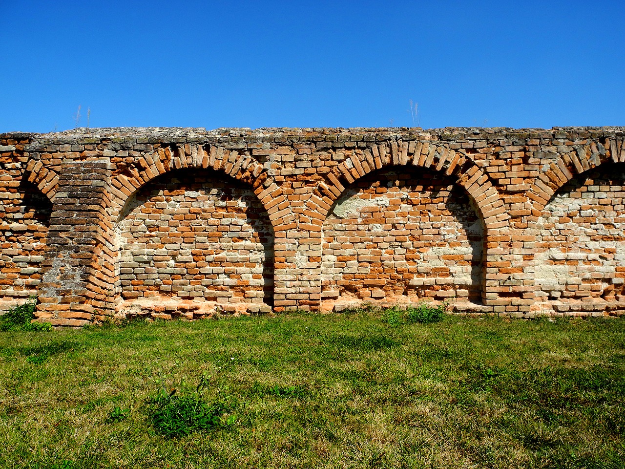 wall old bricks free photo