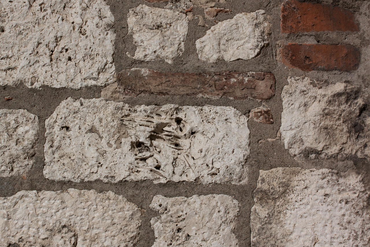 wall limestone brick free photo