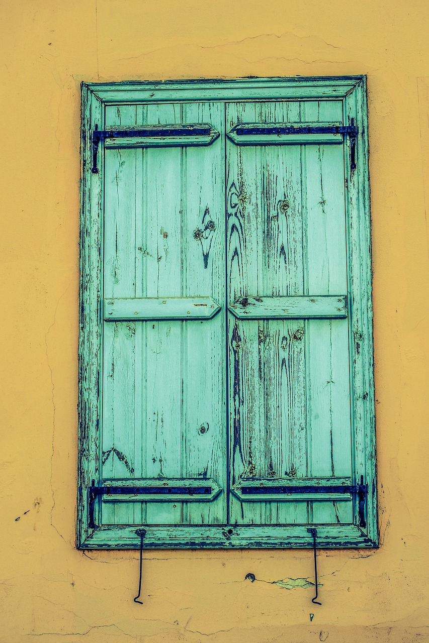 wall window wooden free photo