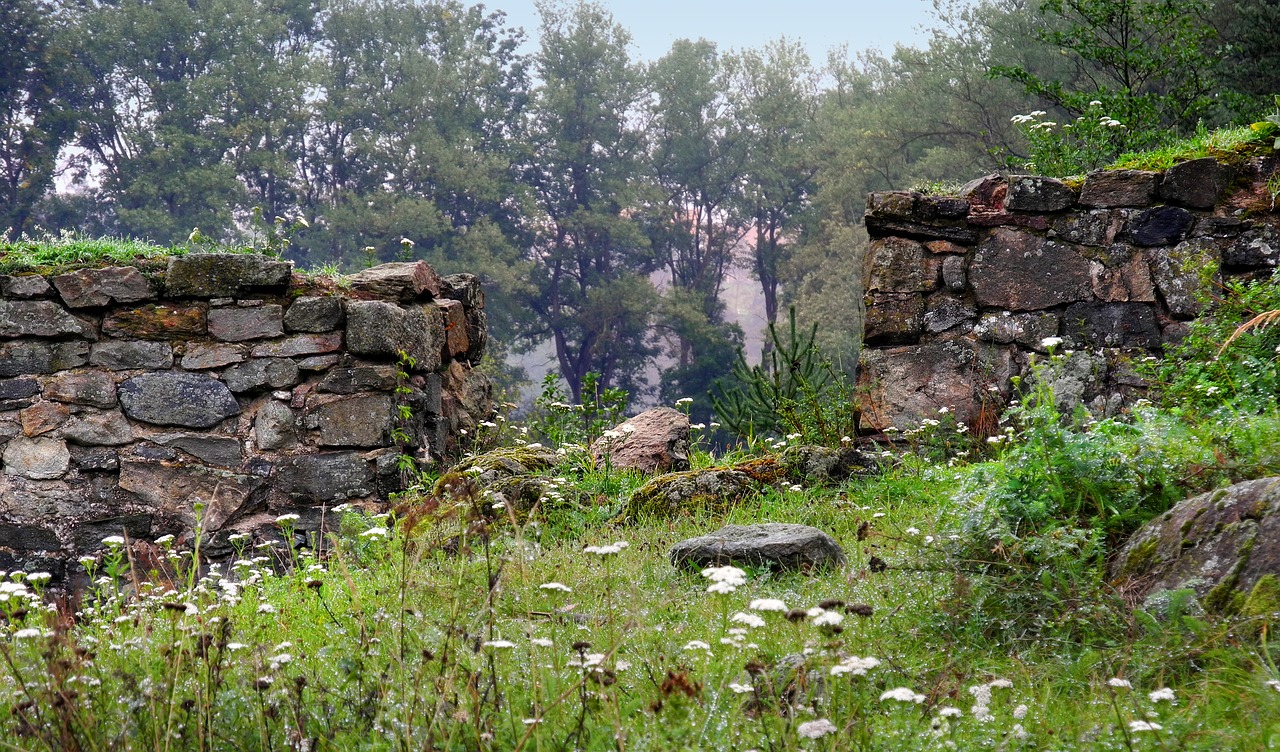 wall old stone wall free photo