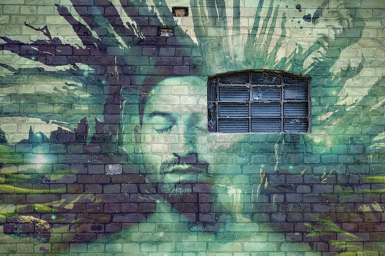 wall brick grafitti free photo