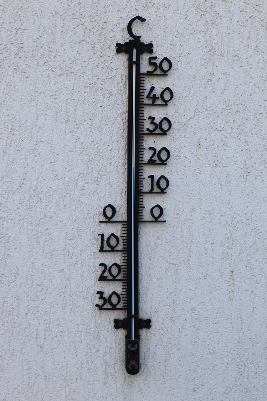 wall thermometer outdoor thermometer free photo