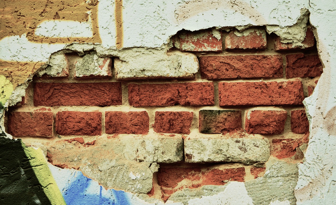 wall hauswand brick free photo
