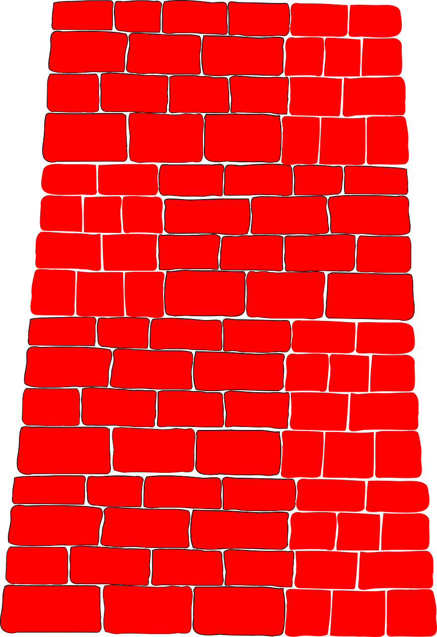 wall brick red free photo