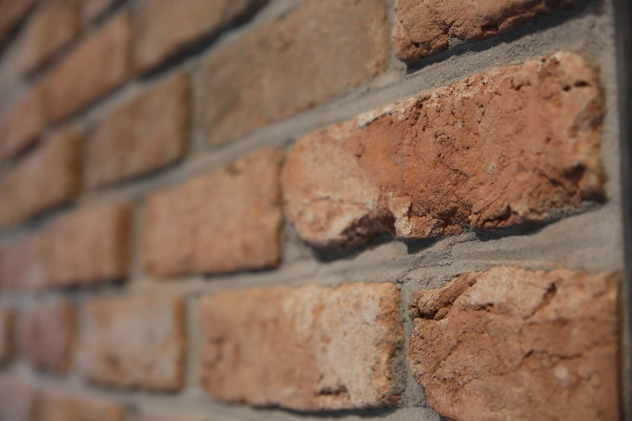 wall brick red brick free photo