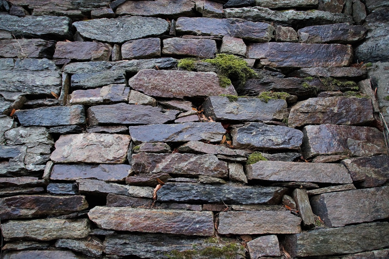 wall  stone  retaining wall free photo