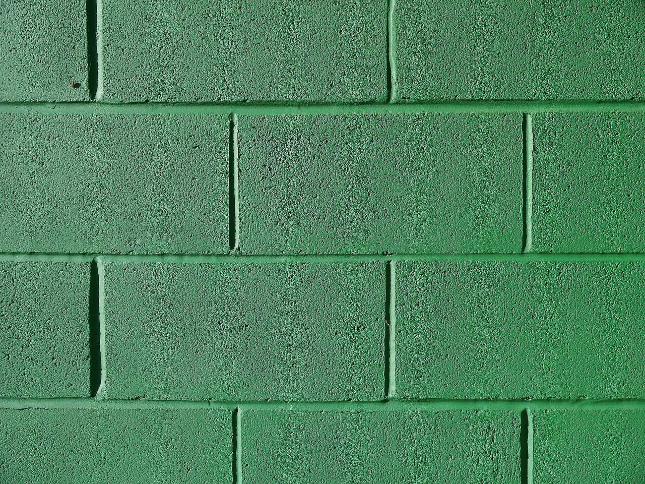 wall bricks green free photo
