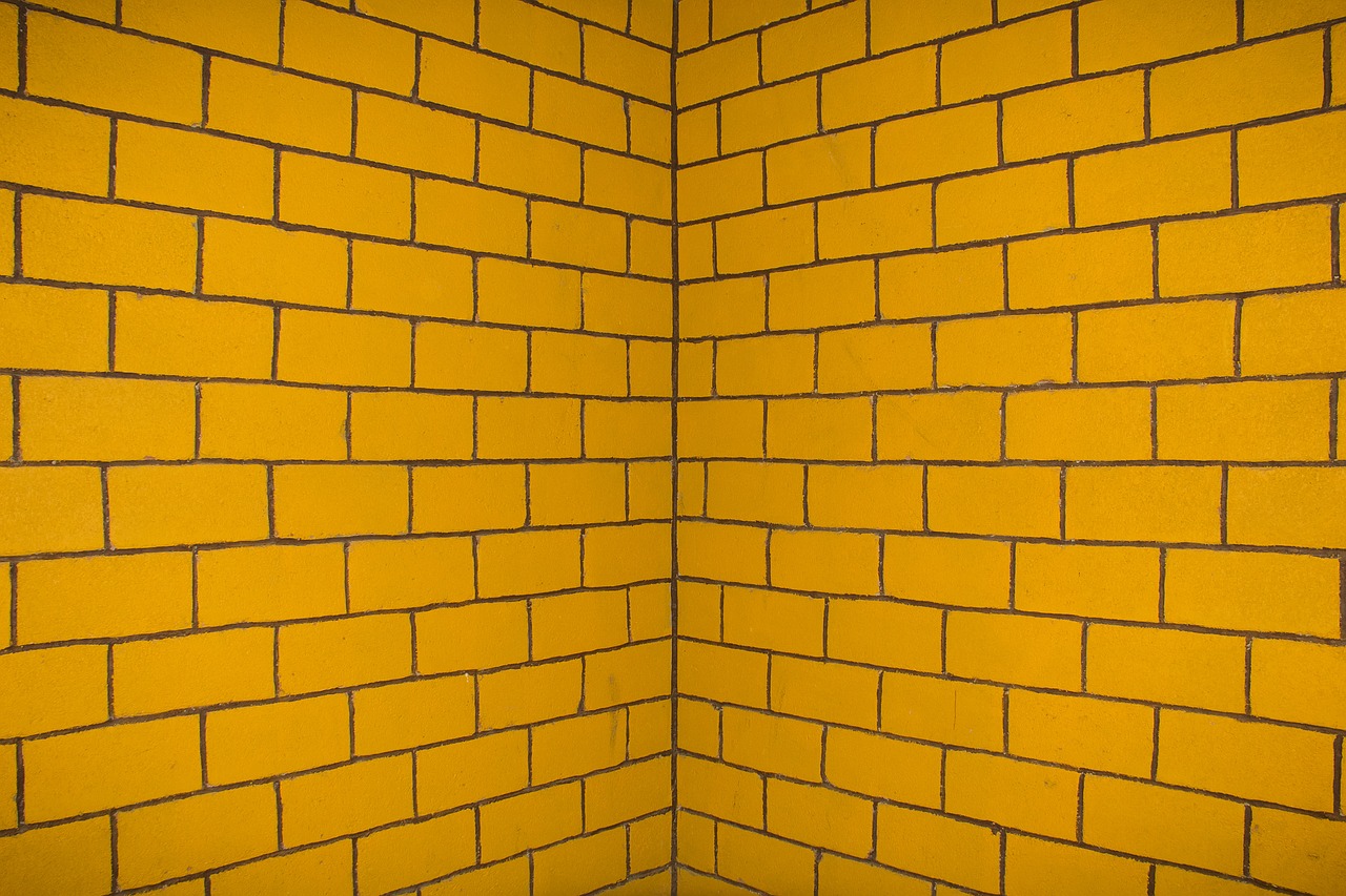 wall brick orange free photo