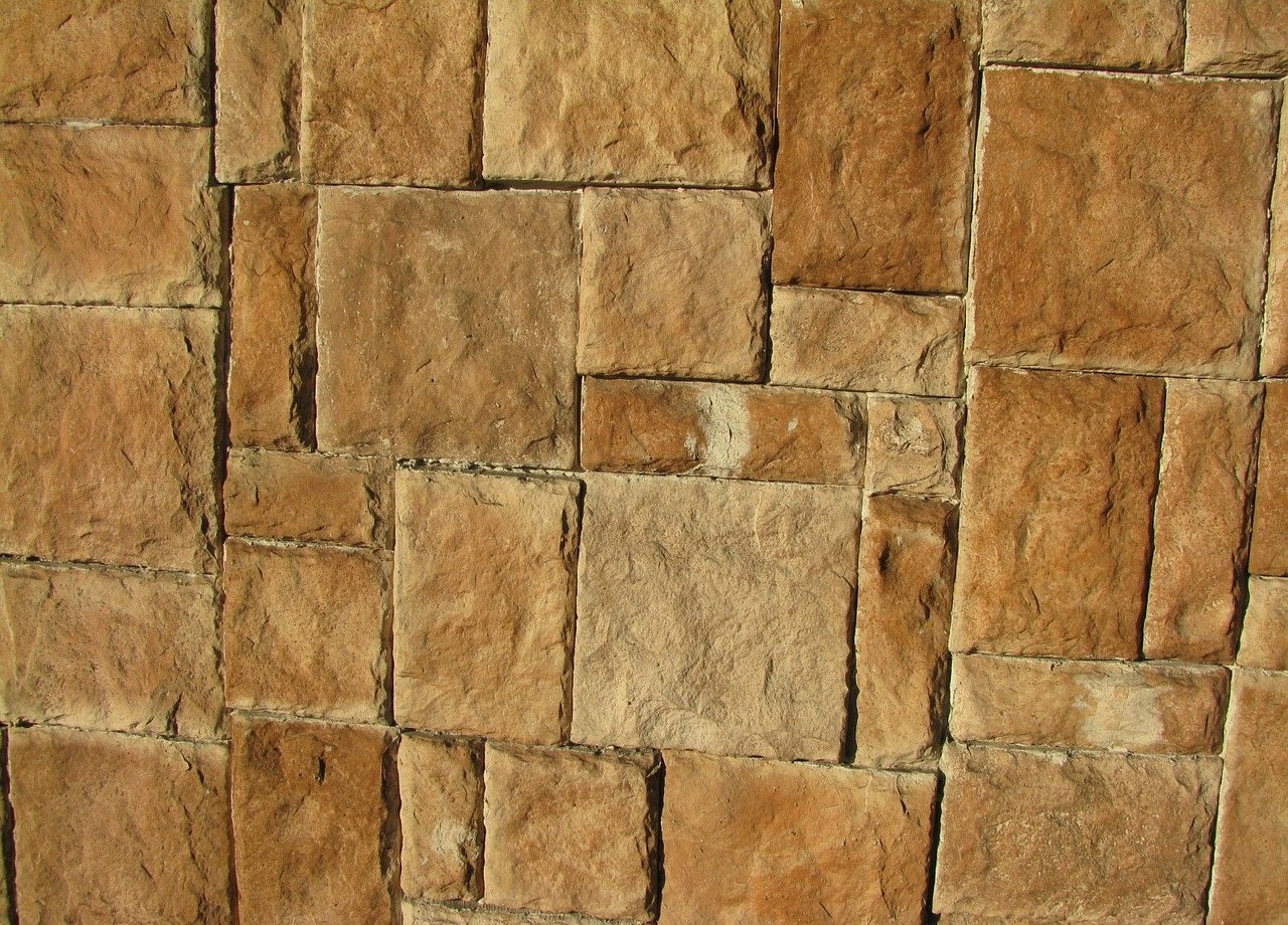 wall stone facade free photo