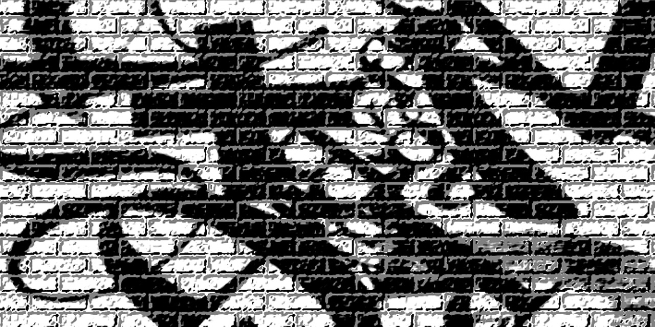 wall letter black and white free photo