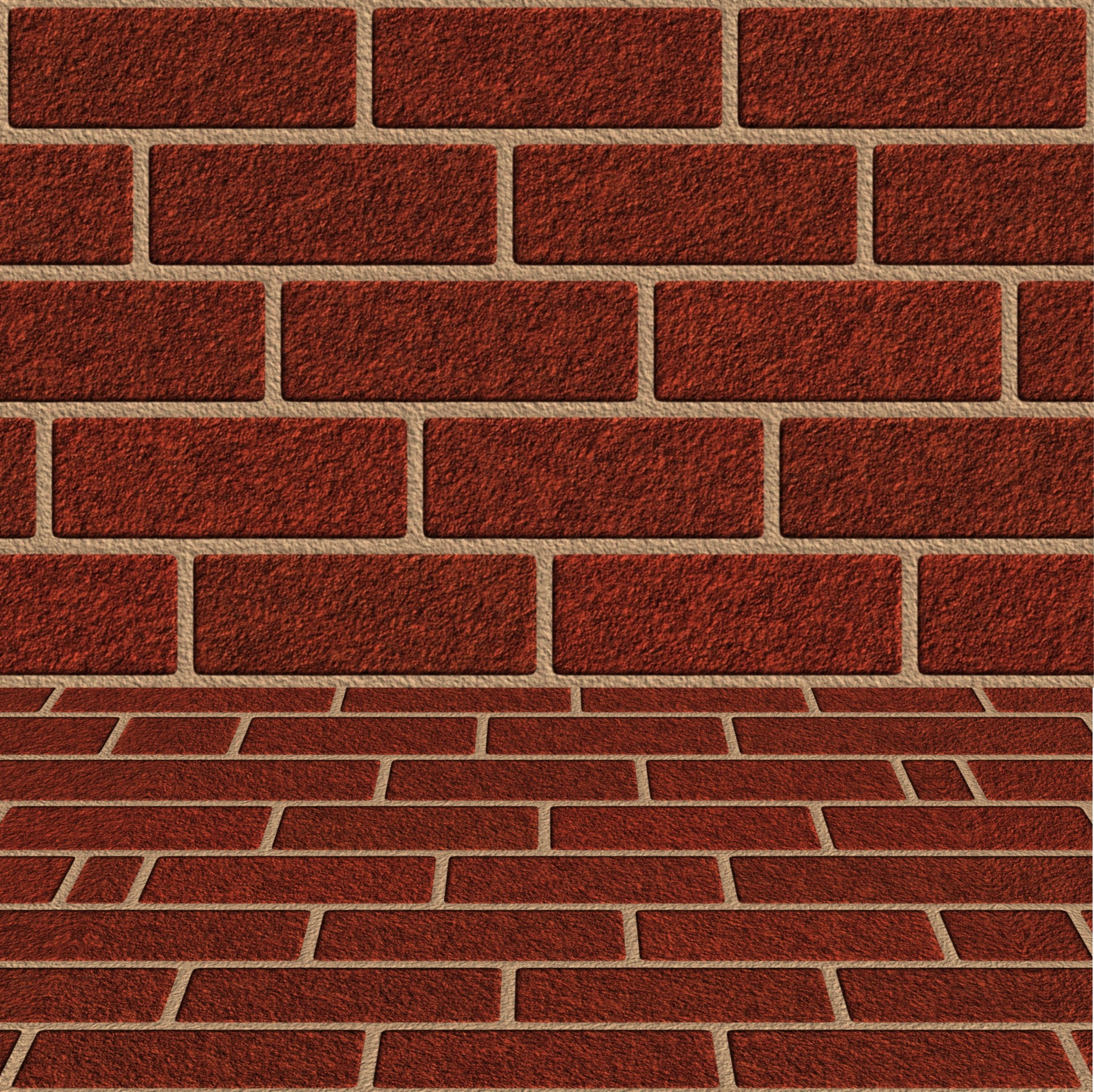red brick floor free photo