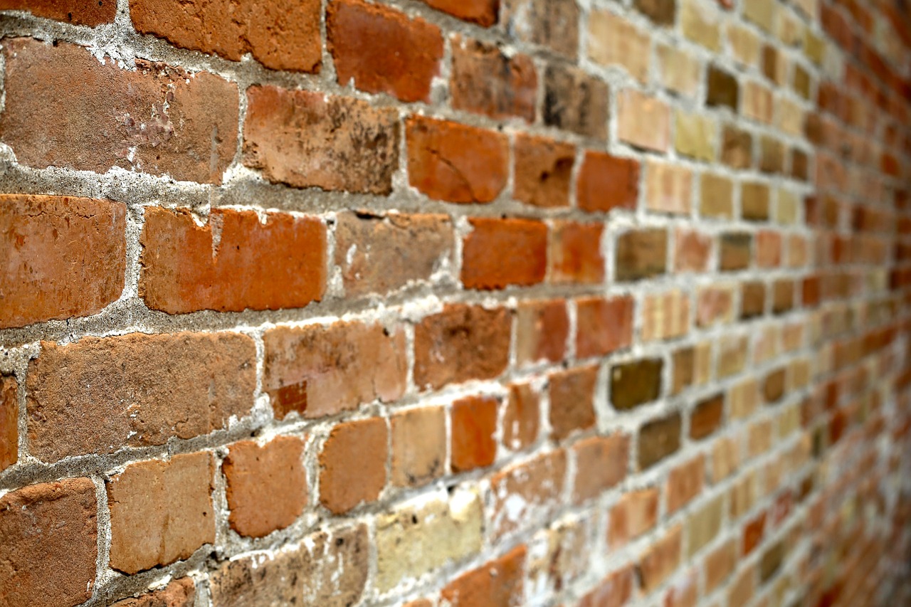 wall of bricks bricks wall free photo