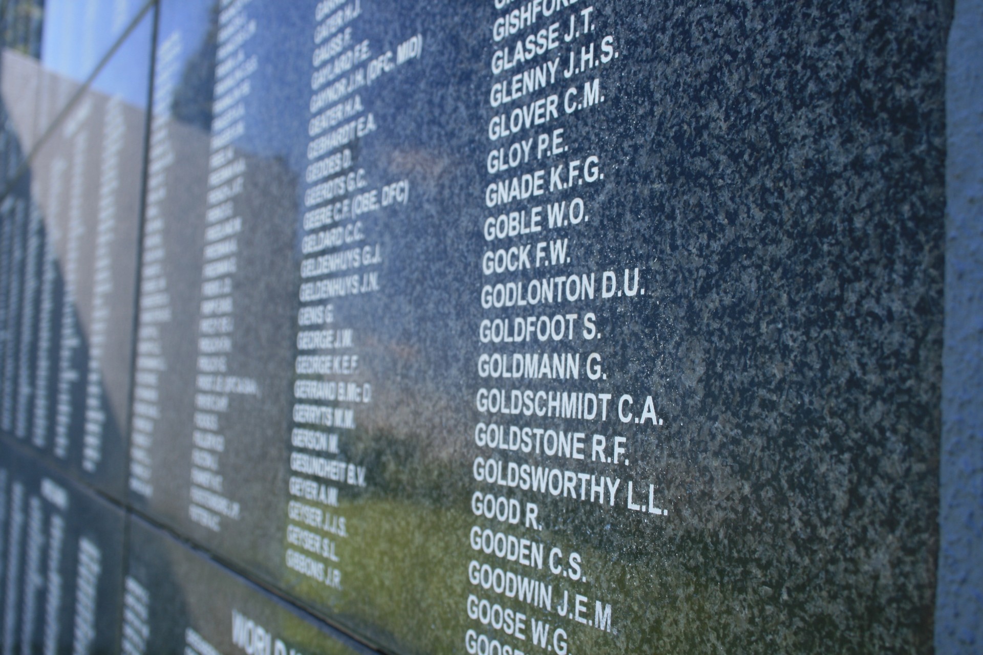 wall monument names free photo