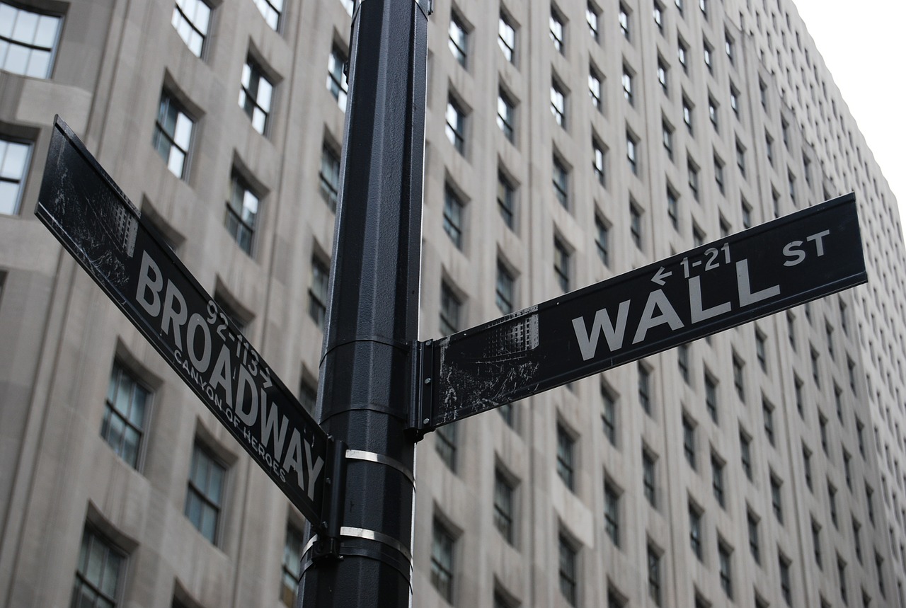 wall street new york manhattan free photo