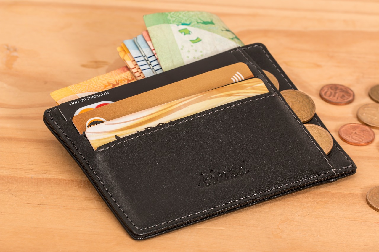 wallet credit card cash free photo