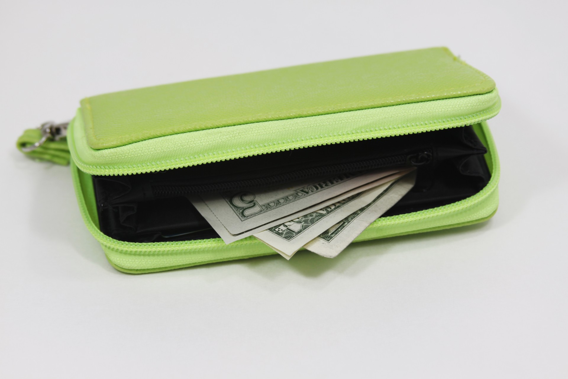 green wallet money free photo