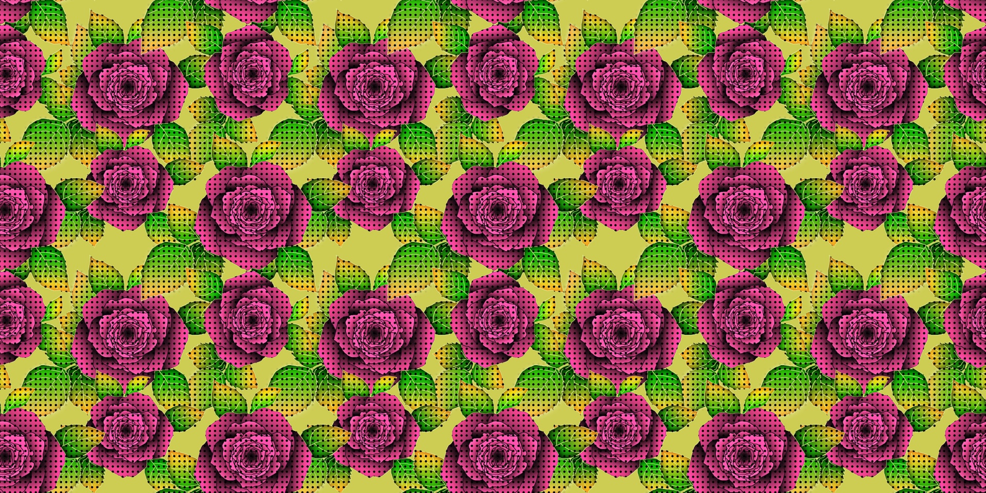 floral pattern design free photo