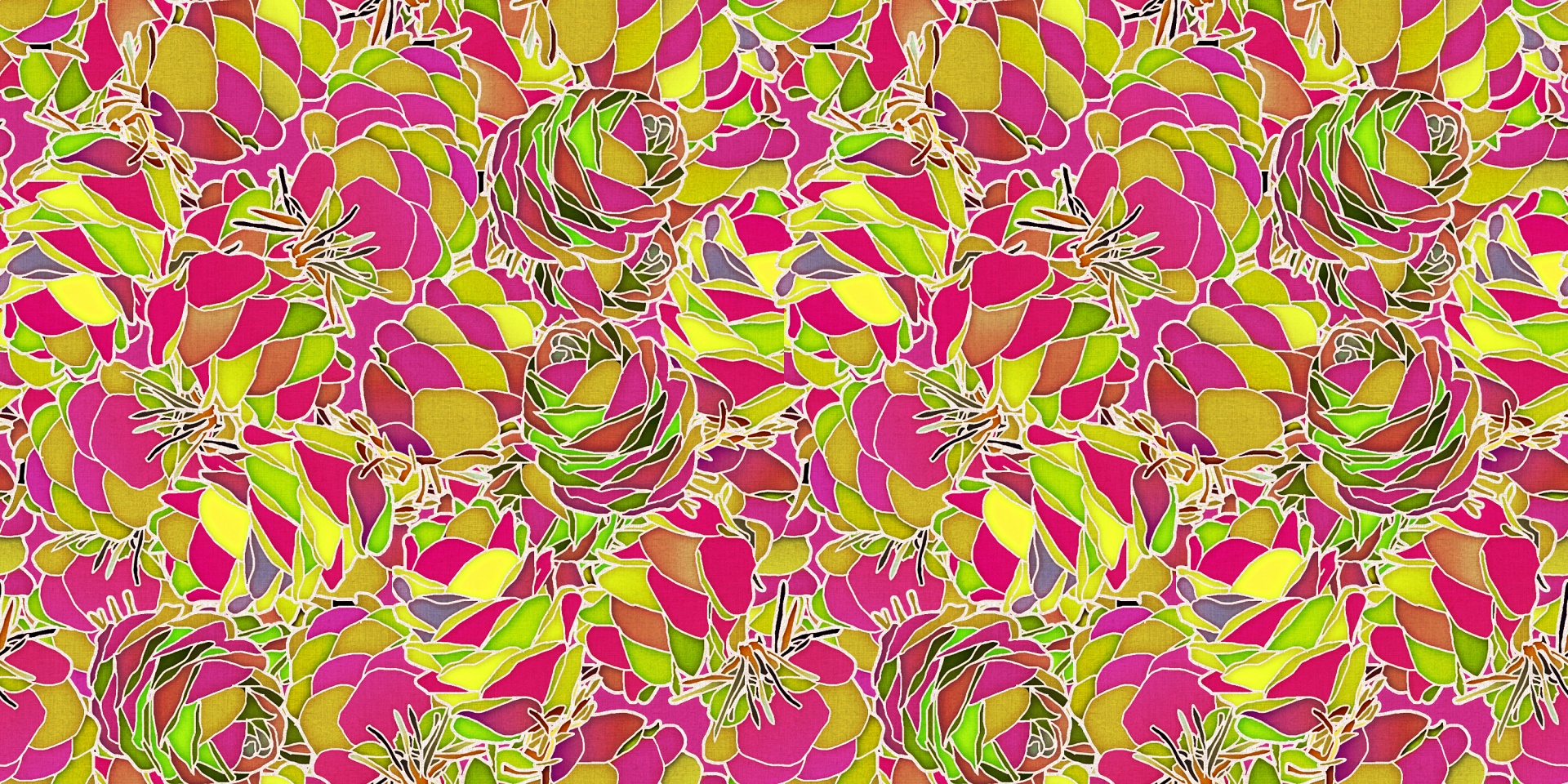 floral pattern design free photo